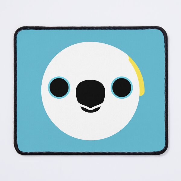 Item preview, The face of a Blue-eyed cockatoo designed and sold by INKOYADO.