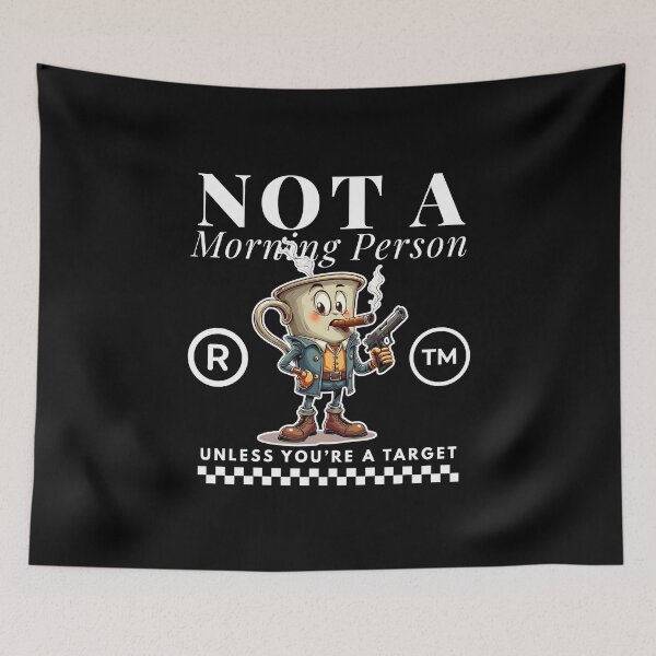 Item preview, Not a morning person designed and sold by Peerless-Prime.