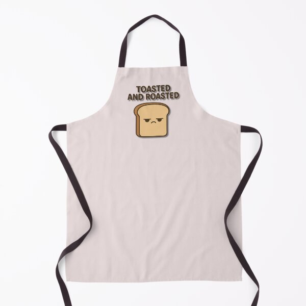 Item preview, Toasted and Roasted – Funny Grumpy Toast Cartoon Illustration designed and sold by konthai.familyart.