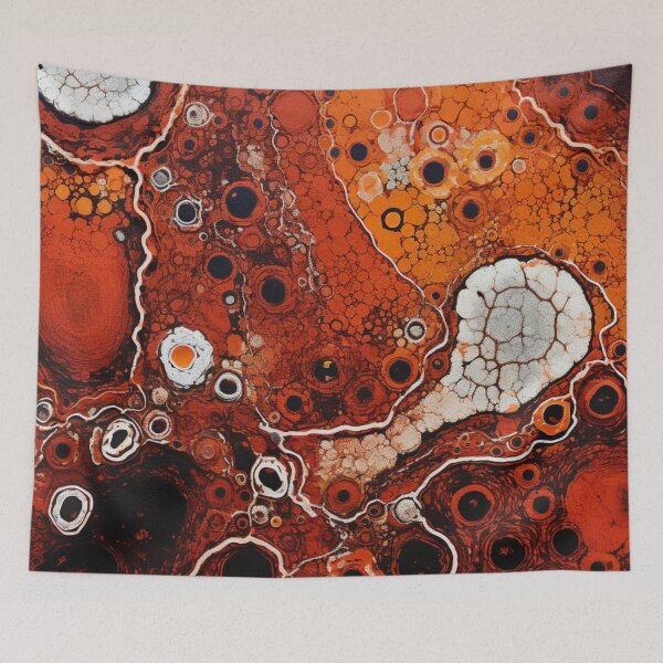 Item preview, Aboriginal Inspired Dot Art -  Litchfield National Park Landscape designed and sold by GrinGalore.
