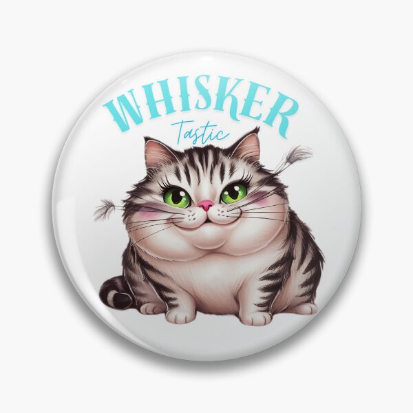 Item preview, Whisker Tastic - Cute Cat designed and sold by MysticalSVK.