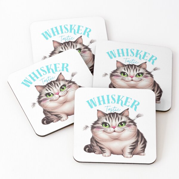 Item preview, Whisker Tastic - Cute Cat designed and sold by MysticalSVK.