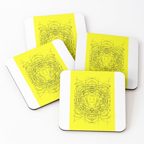 Item preview, Crop circles iphone (yellow/black) designed and sold by PERCENTUM DESIGNS.