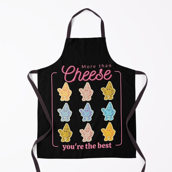 Item preview, Nine Cartoon Cheese Wedges with “More than Cheese” and “You’re the Best” Text designed and sold by SplashTastic.