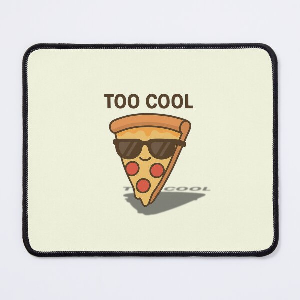 Item preview, Too Cool – Funny Cool Pizza Slice Wearing Sunglasses Cartoon Illustration designed and sold by konthai.familyart.