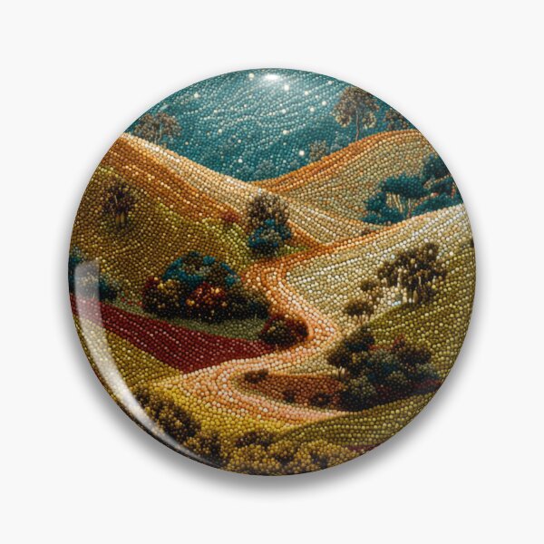 Item preview, Aboriginal Inspired Dot Art - Springbrook National Park designed and sold by GrinGalore.