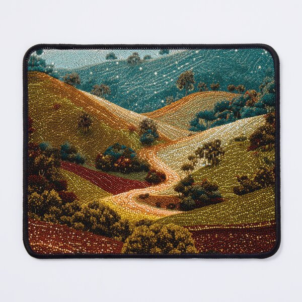 Item preview, Aboriginal Inspired Dot Art - Springbrook National Park designed and sold by GrinGalore.