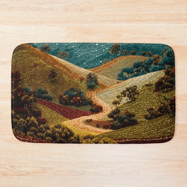 Item preview, Aboriginal Inspired Dot Art - Springbrook National Park designed and sold by GrinGalore.
