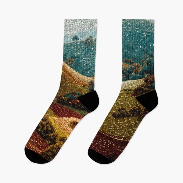 Item preview, Aboriginal Inspired Dot Art - Springbrook National Park designed and sold by GrinGalore.