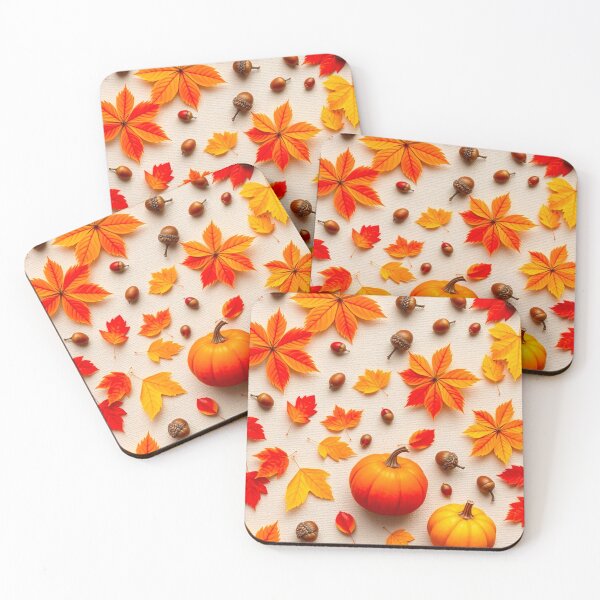 Item preview, Autumn Pattern designed and sold by madkiitten.