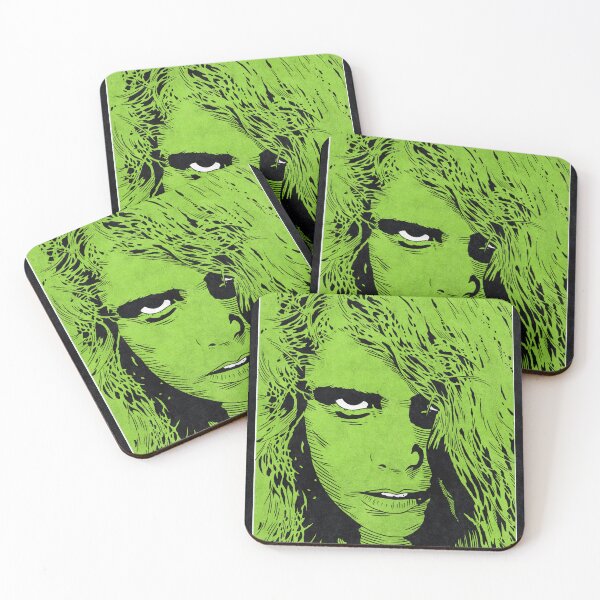 Item preview, KAREN COOPER - Night of the Living Dead (Monochrome) designed and sold by FamousWeirdosRB.