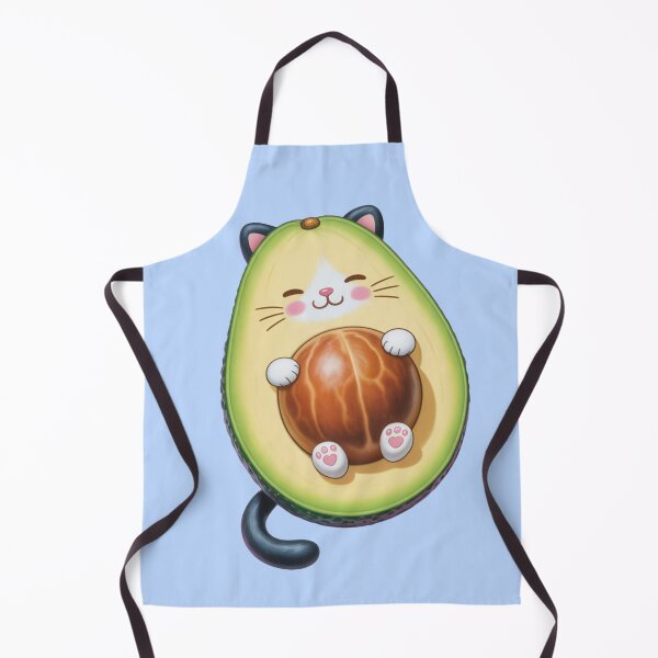 Item preview, Avocato – Kawaii Avocado Cat with Seed Belly designed and sold by ByBryteG.