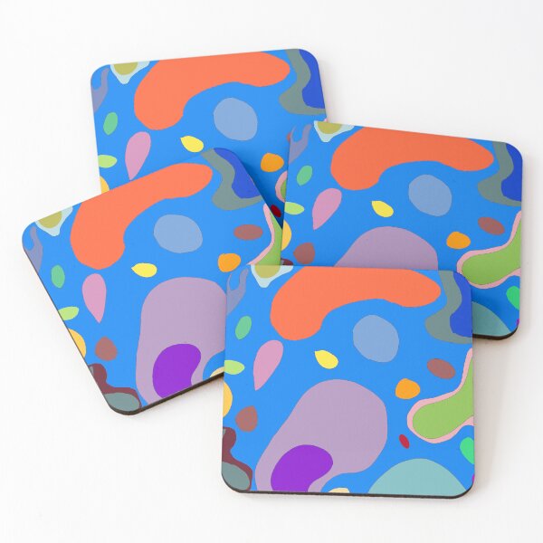 Item preview, Playful Amoeba Abstract Art designed and sold by camteng.