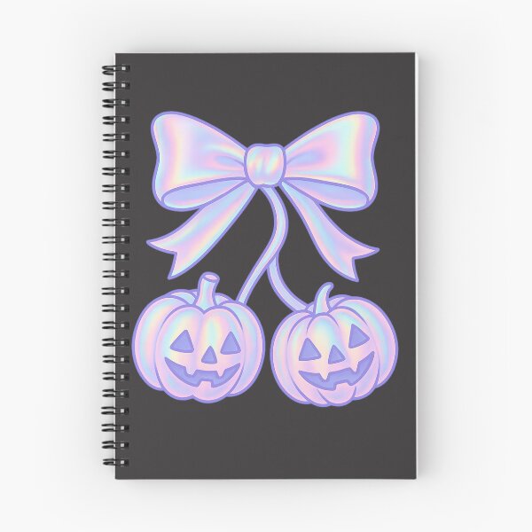 Item preview, Pumpkin Cherries Bow Girly Halloween Spooky Season Vintage Y2K Retro designed and sold by SunfullyYours.