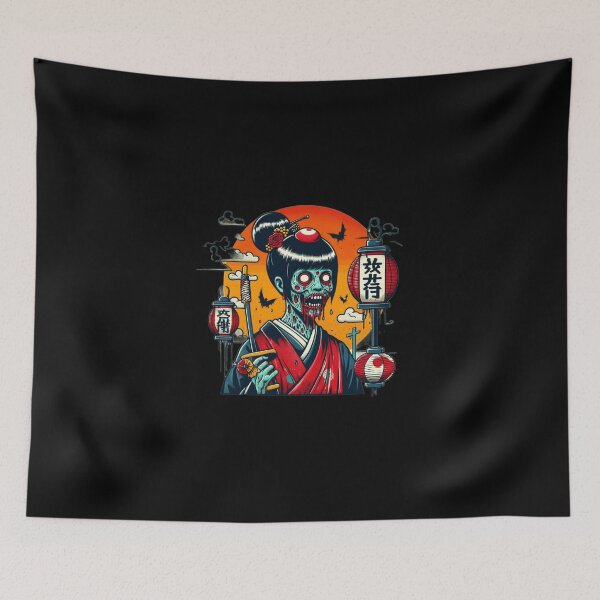 Item preview, Zombie japonesa designed and sold by Shirtabell.