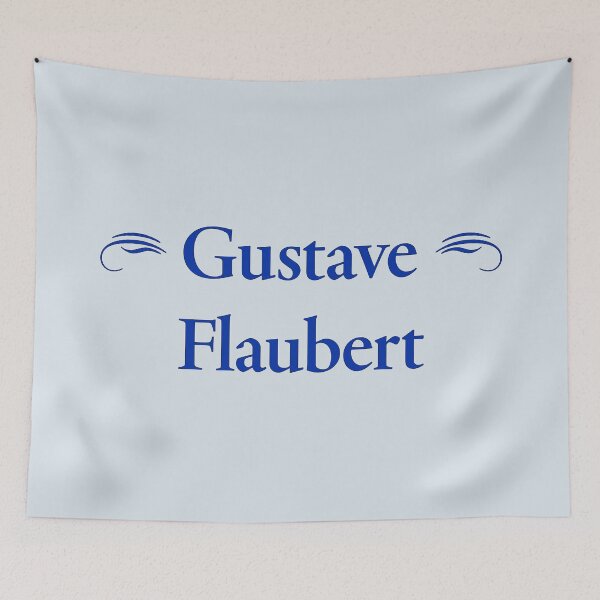 Item preview, Gustave Flaubert, French Novelist, Classic Literature designed and sold by CharlottePlaceArt.