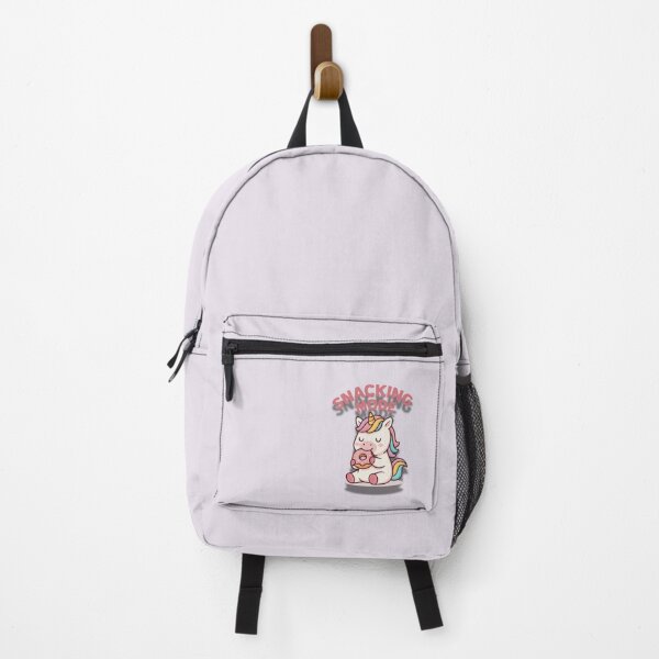 Item preview, Snacking Mode – Cute Unicorn Eating Donut Cartoon Illustration designed and sold by konthai.familyart.