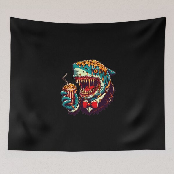Item preview, Zombie shark designed and sold by Shirtabell.