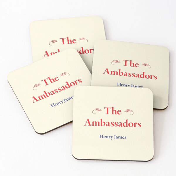 Item preview, Henry James, The Ambassadors, American-British Author, Classic Literature designed and sold by CharlottePlaceArt.
