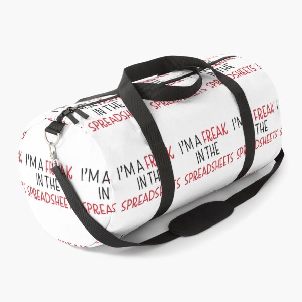 Item preview, Im a freak in the spreadsheets designed and sold by jazzydevil.