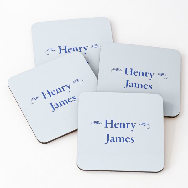 Item preview, Henry James, American-British Author, Classic Literature designed and sold by CharlottePlaceArt.