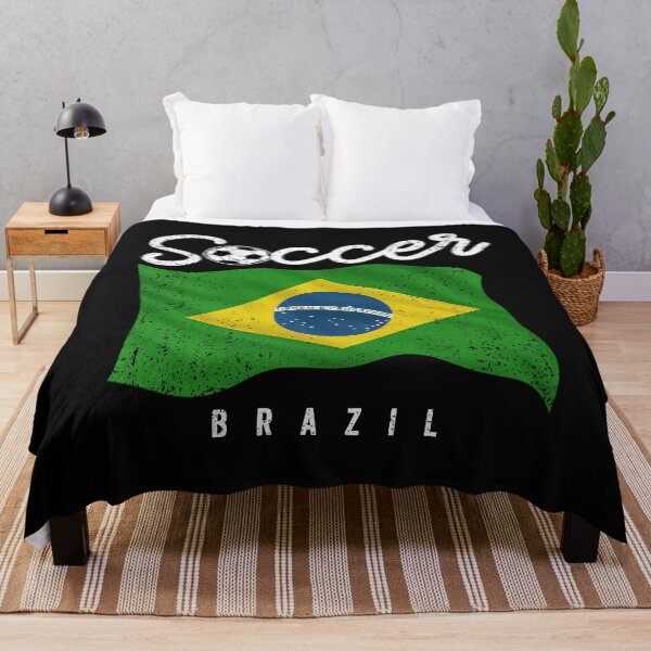 Item preview, SOCCER TEAMS BIG FLAG - BRAZIL - Fans and Teams for Men and Women T-shirt designed and sold by wallsandpatts.