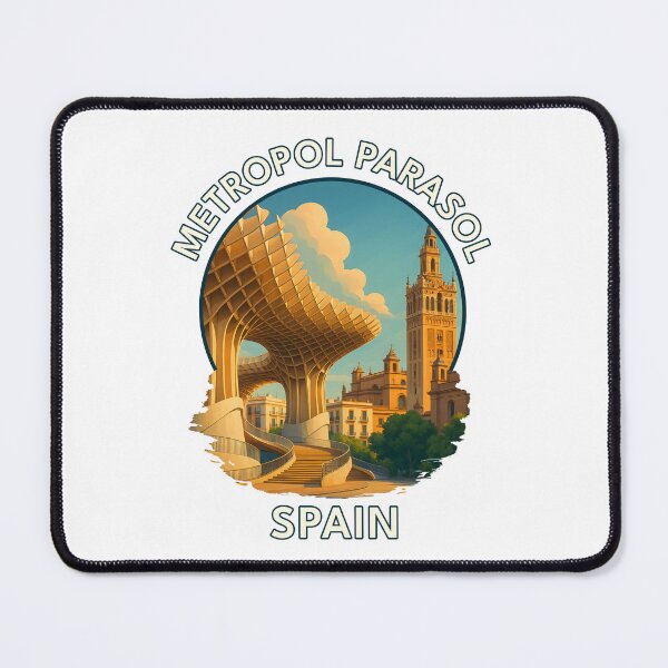 Item preview, Metropol Parasol Seville – Modern Spanish Architecture & Travel Art designed and sold by inkNext.