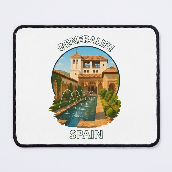 Item preview, Generalife Gardens Granada – Moorish Palace & Andalusian Scenery designed and sold by inkNext.