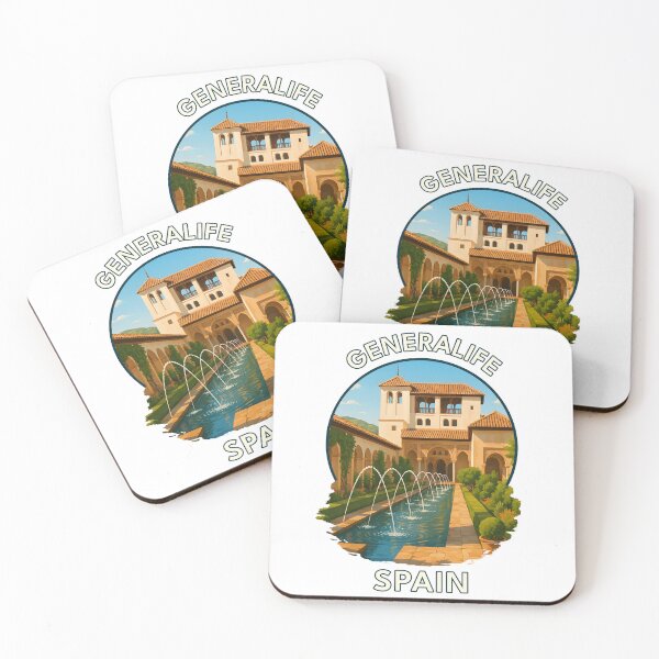 Item preview, Generalife Gardens Granada – Moorish Palace & Andalusian Scenery designed and sold by inkNext.