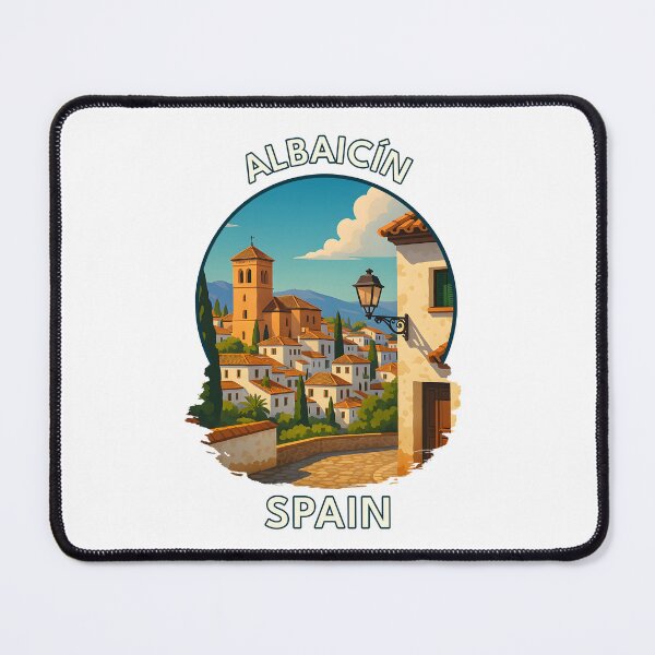 Item preview, Albaicín Granada Spain – Scenic Andalusian Rooftop View designed and sold by inkNext.