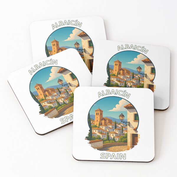 Item preview, Albaicín Granada Spain – Scenic Andalusian Rooftop View designed and sold by inkNext.