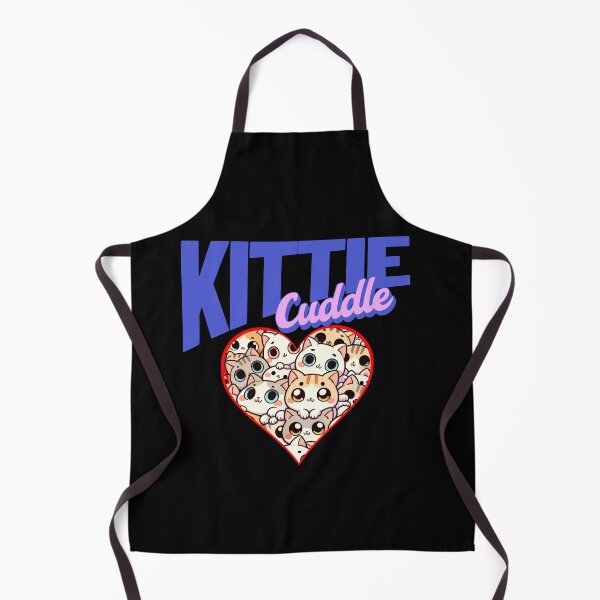 Item preview, Kittie Cuddle Heart - Cute Kawaii Cats & Kittens Pile Design designed and sold by NSB-Design.