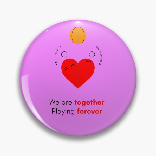 Item preview, We are together Playing forever designed and sold by AkbuzauArt.