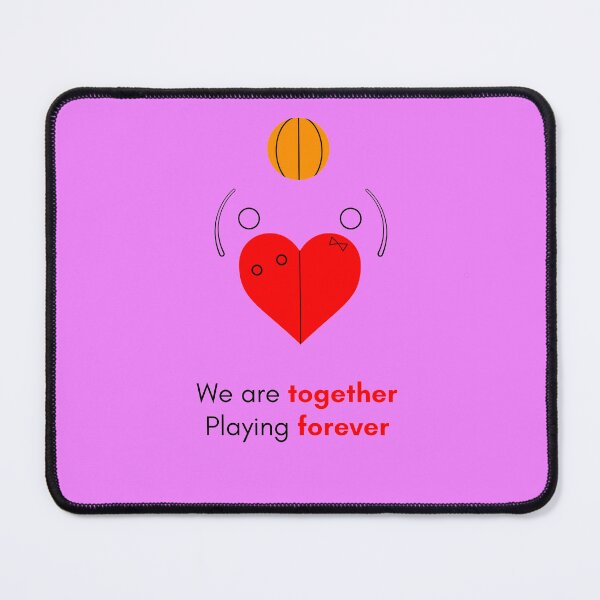 Item preview, We are together Playing forever designed and sold by AkbuzauArt.