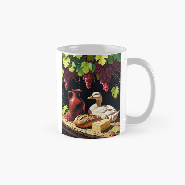 Artikelvorschau, Die Ente, die zum Abendessen kam – Vineyard Table Tales entworfen und verkauft von Deezyned.