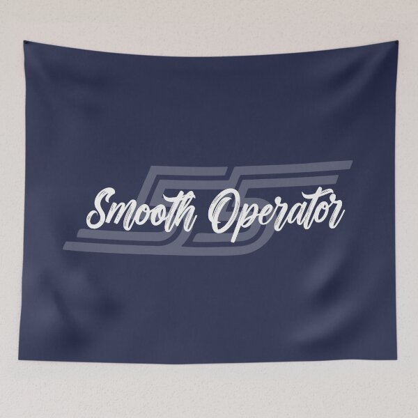 Item preview, Carlos Sainz "Smooth Operator" F1 Logo designed and sold by Studio F1Grid.
