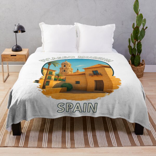 Item preview, Picasso Museum Málaga – Andalusian Architecture & Mediterranean Travel Art designed and sold by inkNext.