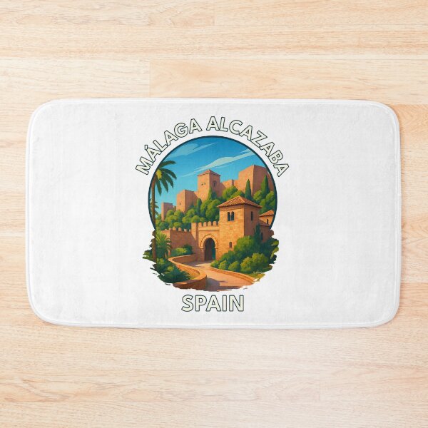 Item preview, Málaga Alcazaba Fortress – Historic Andalusian Castle & Mediterranean Scenery designed and sold by inkNext.