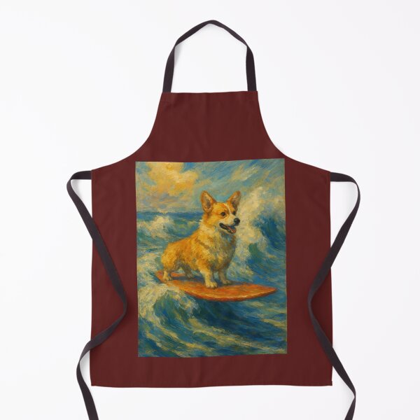 Item preview, Surf’s Up: Corgi Style designed and sold by Green Seeker.