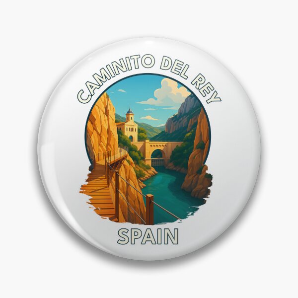 Artikelvorschau, Caminito del Rey Málaga Spanien – Malerischer Wanderweg an den Klippen in Andalusien entworfen und verkauft von inkNext.
