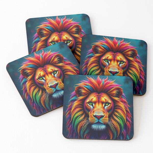 Item preview, Colorful lion  designed and sold by Dogandesighn.