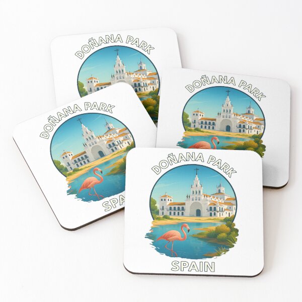 Item preview, Doñana National Park – Andalusia Spain Landscape Illustration designed and sold by inkNext.