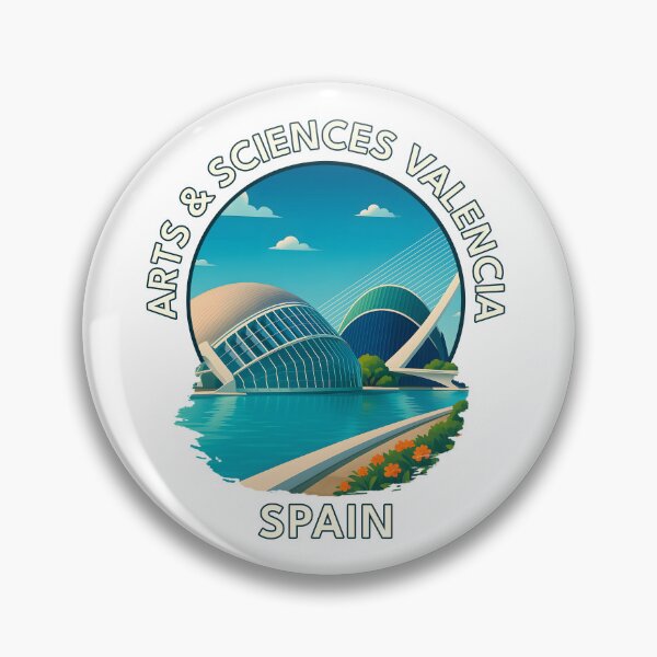 Item preview, City of Arts and Sciences – Valencia Spain Architecture Illustration designed and sold by inkNext.