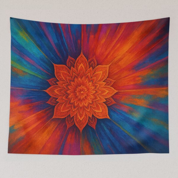 Item preview, Bright colors, floral explosion designed and sold by Sigtrix.