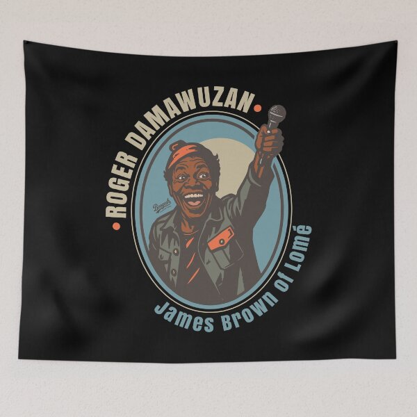 Item preview, Roger Damawuzan Togolese Funk Pioneer designed and sold by Boogosh.
