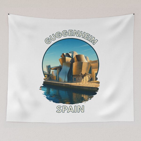 Item preview, Guggenheim Museum Bilbao – Modern Architecture & Spanish Landmark Art designed and sold by inkNext.