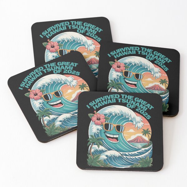 Item preview, I SURVIVED THE GREAT HAWAII TSUNAMI OF 2025 - SOUVENIR designed and sold by justyna-s28.