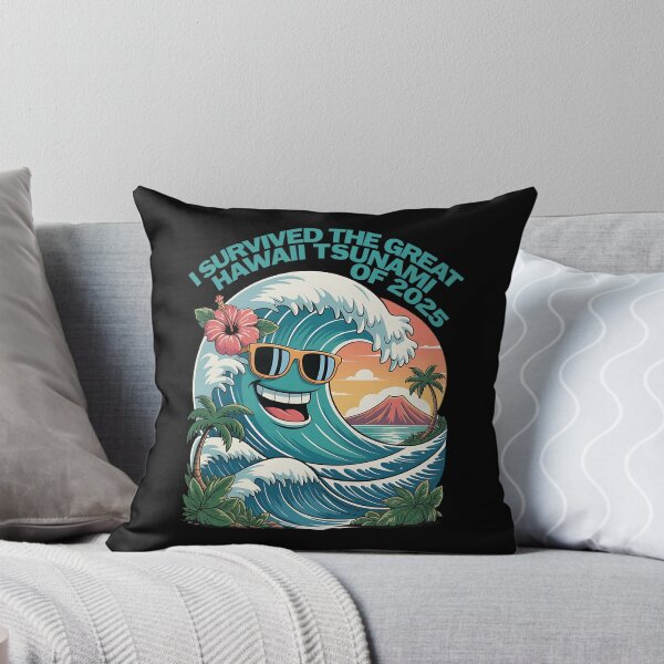 Item preview, I SURVIVED THE GREAT HAWAII TSUNAMI OF 2025 - SOUVENIR designed and sold by justyna-s28.