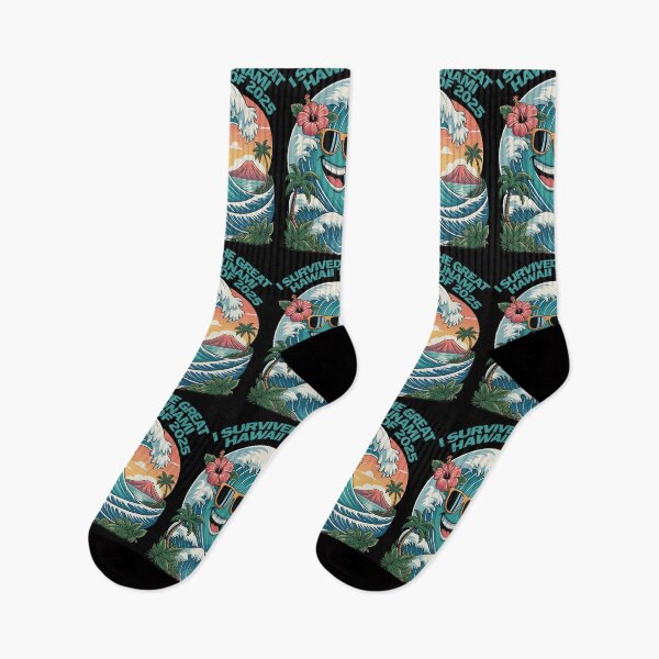 Item preview, I SURVIVED THE GREAT HAWAII TSUNAMI OF 2025 - SOUVENIR designed and sold by justyna-s28.