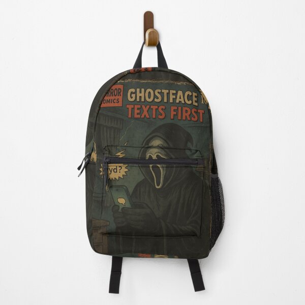 Item preview, Ghostface Texts First - Classic Horror Movie Parody designed and sold by bapupa.